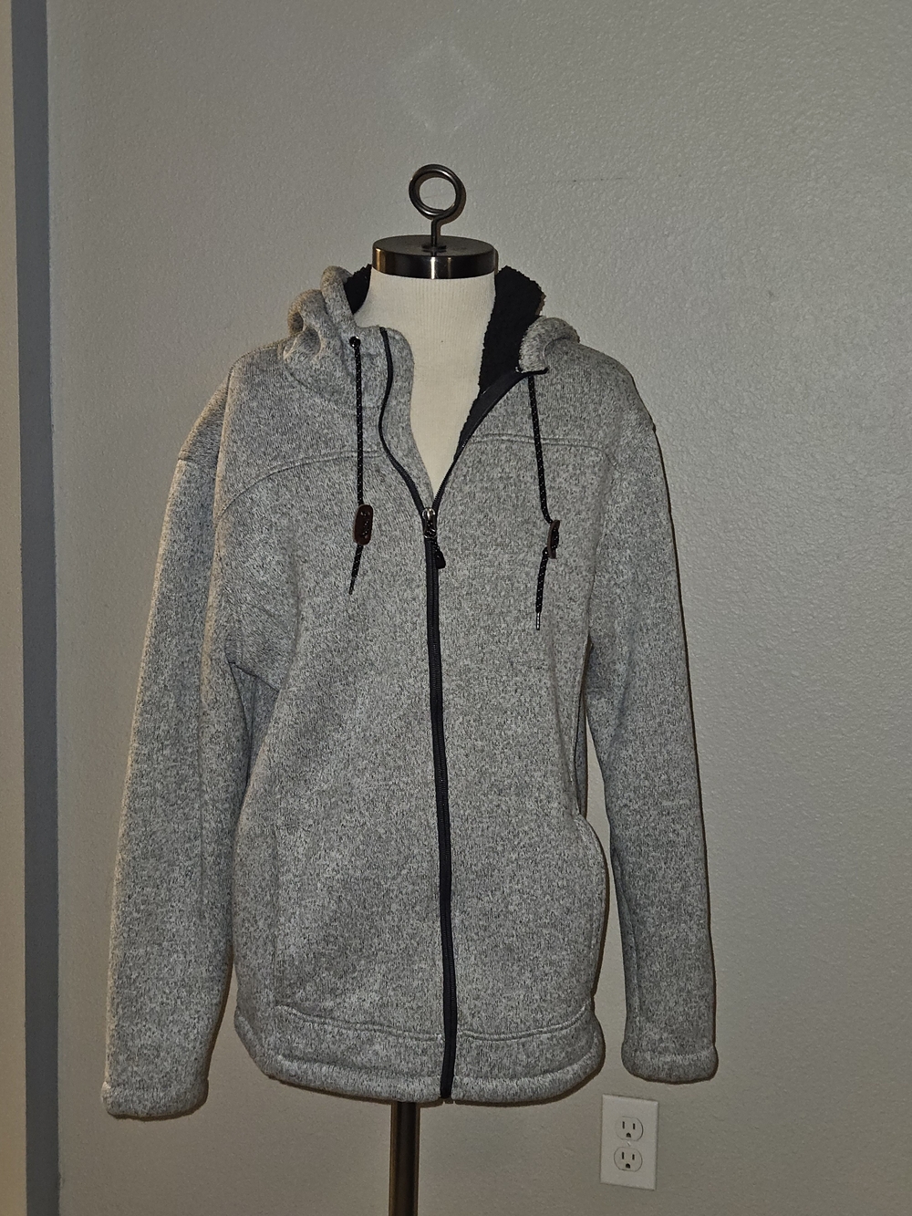 Men's Rugged Elements Full-Zip Hooded Sweater